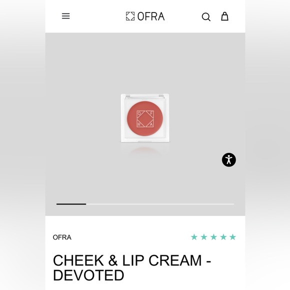 2/$25 OFRA COSMETICS CHEEK AND LIP CREAM name DEVOTED! BRAND NEW in the box! - Picture 4 of 12